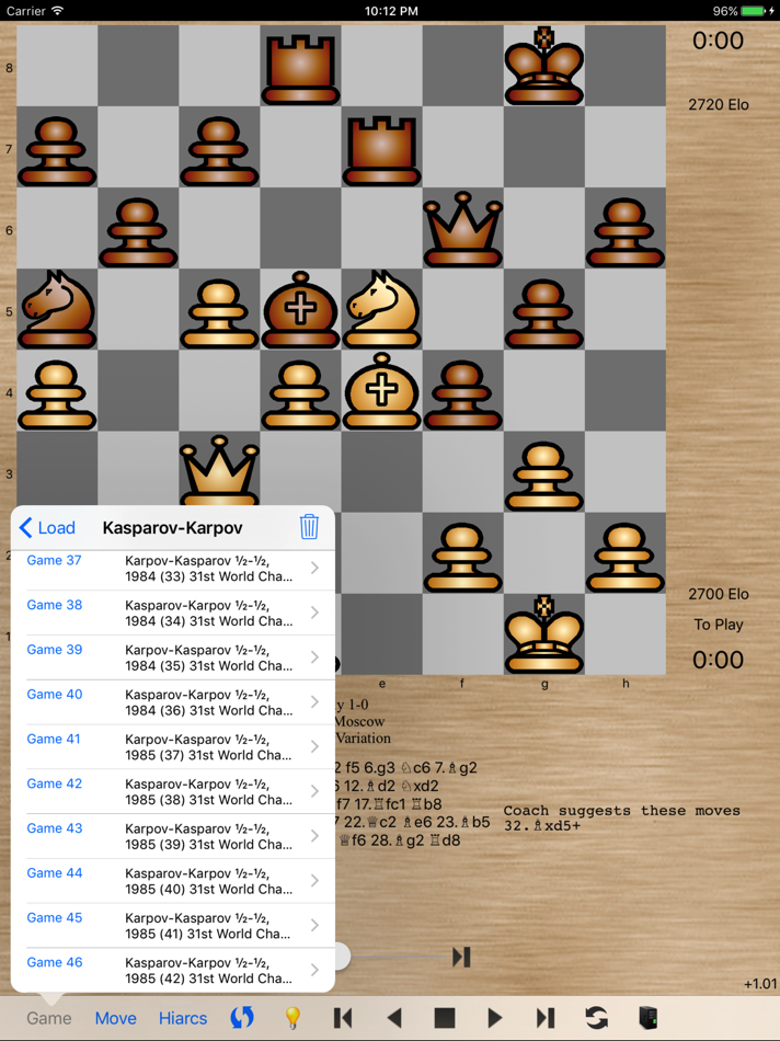 #5. HIARCS Chess for iPad (iOS) 由: Applied Computer Concepts Ltd.