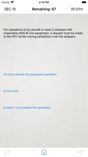 Captura de pantalla de Private Pilot Helicopter en iPhone 9