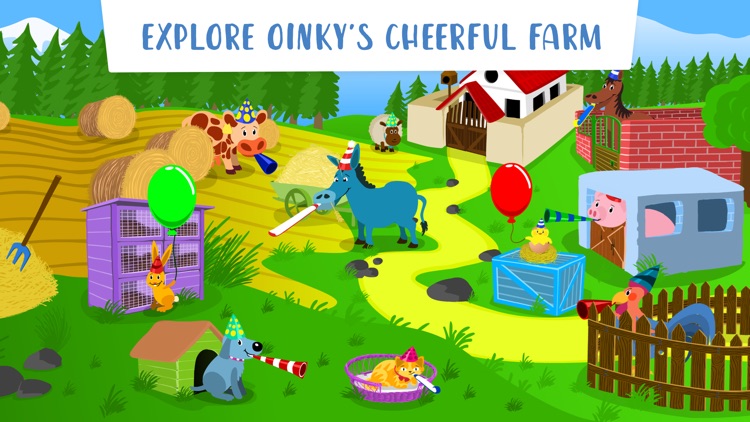 Oinky the Piggy: Play & Learn screenshot-0