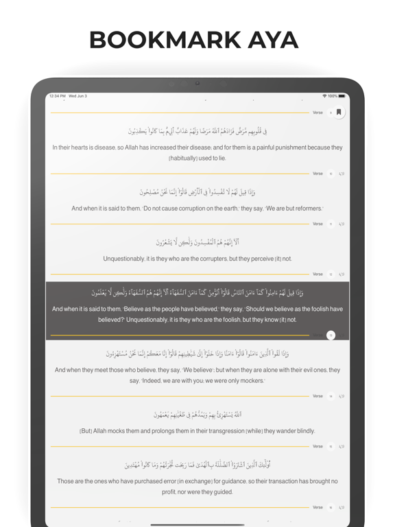 Screenshot #5 pour Holy Quran Simple Edition