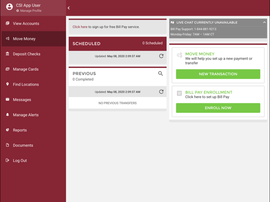 Screenshot #5 pour CNB-Metro Mobile Banking