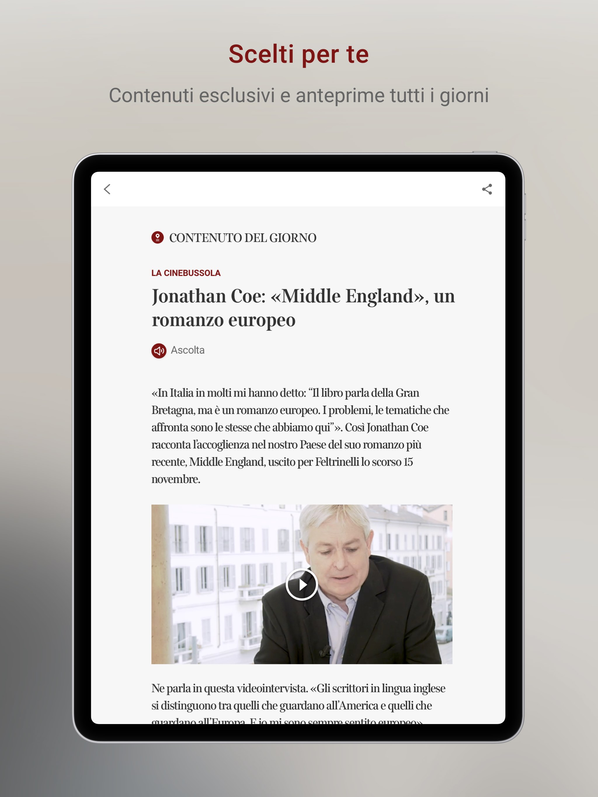 la Lettura Corriere della Sera