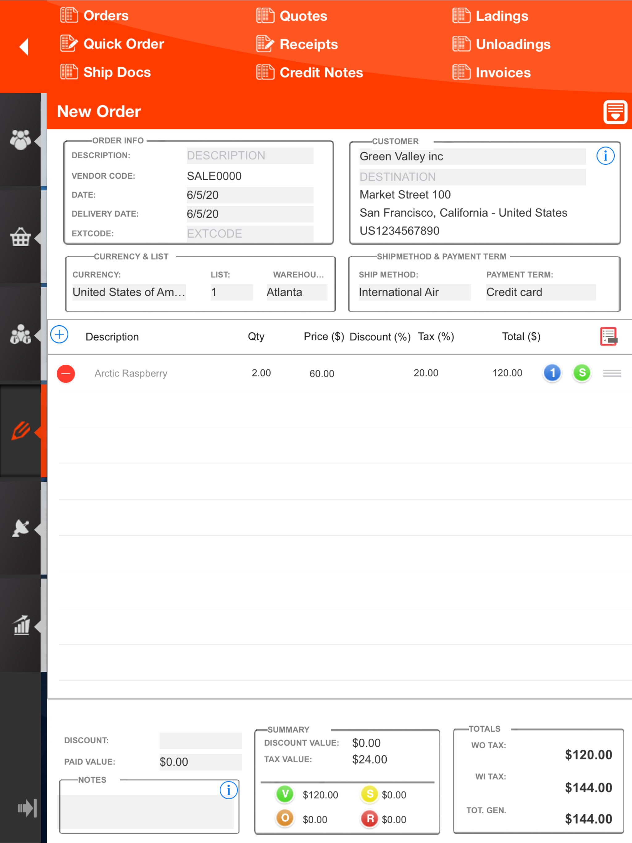 iOrder Pro screenshot 3