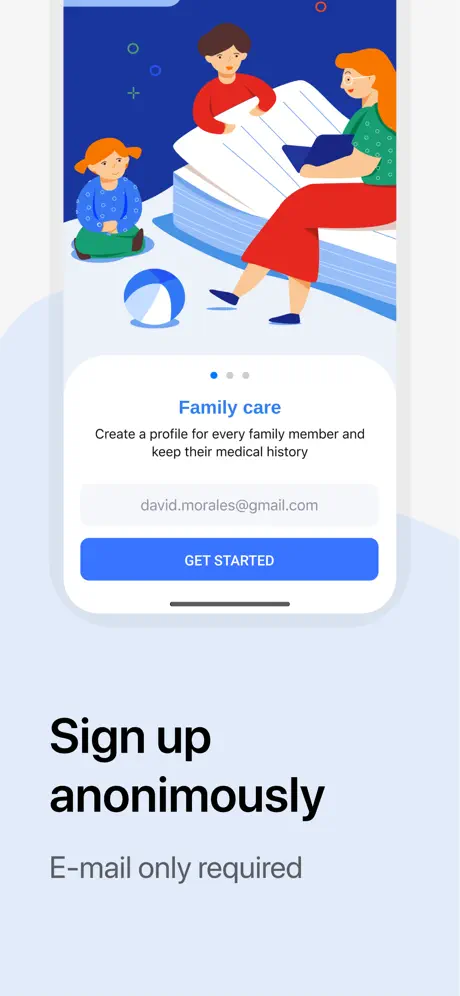 Sansara:blood test results app