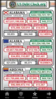 US Debt Clock .org iphone resimleri 4