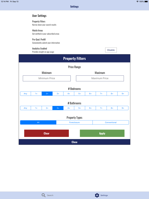 Luxury Foreclosure Search iPad screenshot 6 - Shopping app