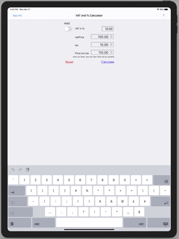 Screenshot #4 pour Calculator VAT