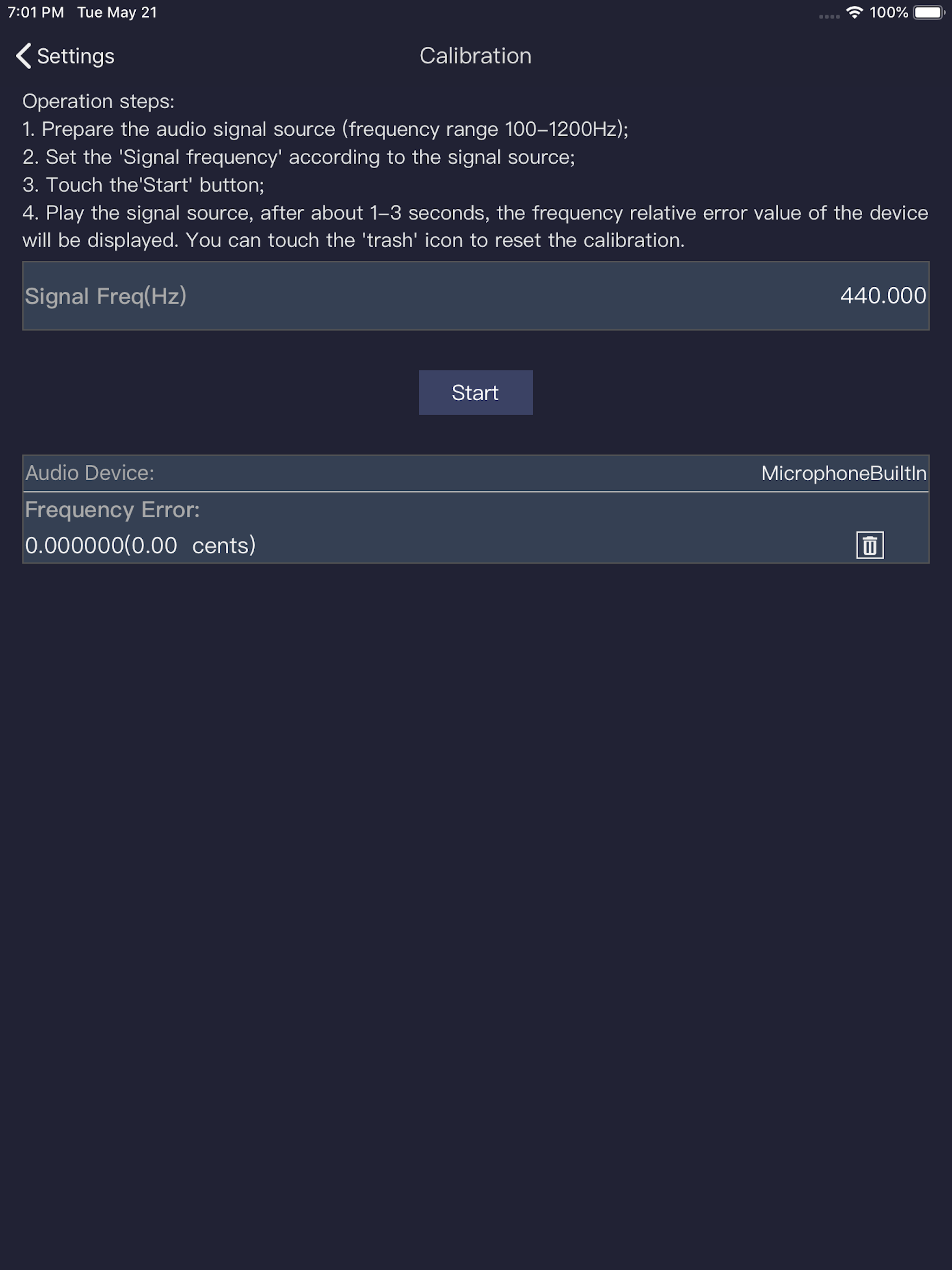 Music Pitch Detector