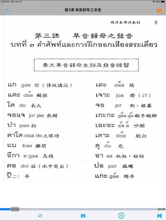 Screenshot #5 pour 标准泰国语初级会话