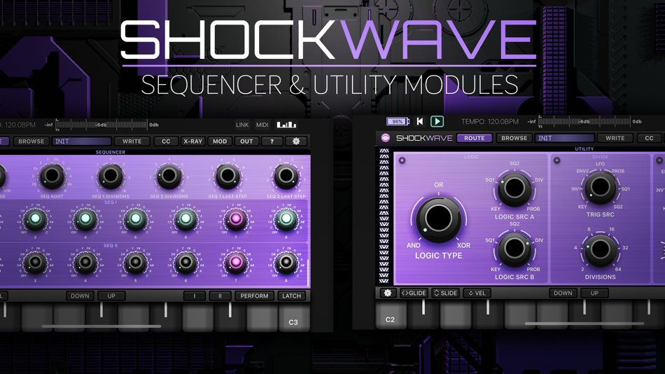 #2. ShockWave - Synth Module (iOS) 由: Kai Aras