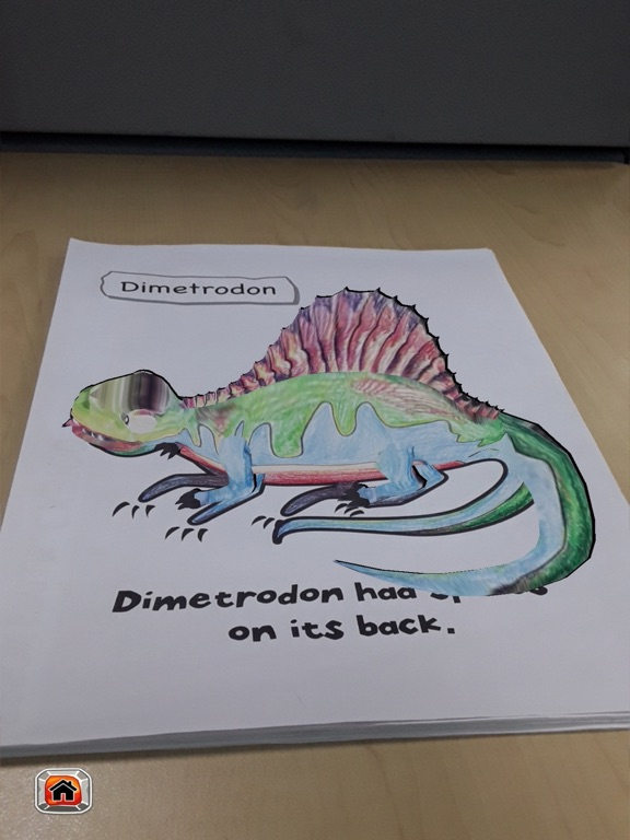 Prehistoric Animals AR app screenshot 3