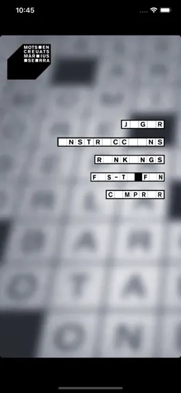 Game screenshot Mots encreuats de Màrius Serra mod apk