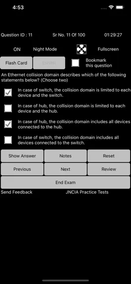 Game screenshot Exam Simulator For JNCIA Junos apk