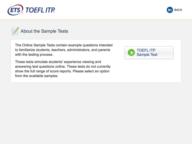 TOEFL ITP