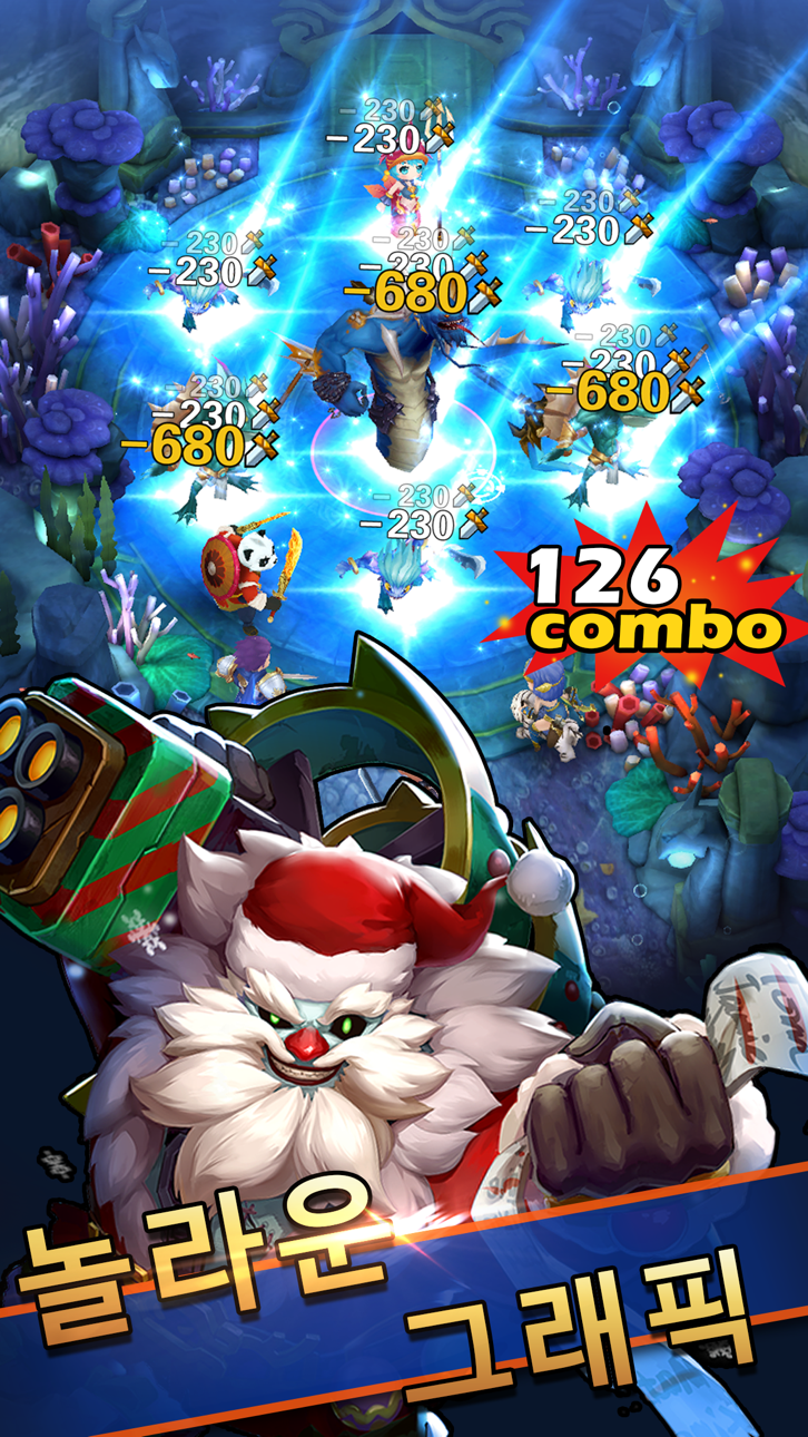 Hyper Heroes: Marble-Like RPG - Free Hack screenshot 4 - iOS game interface