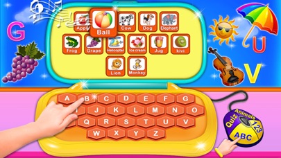 Screenshot #2 pour Alphabet Laptop - Educational
