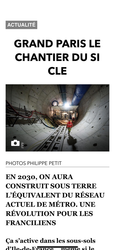 L'ancienne app Paris Match - paris-match-grand-paris-news-article