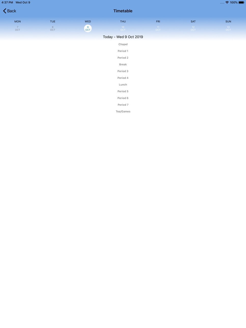 iPad screenshot