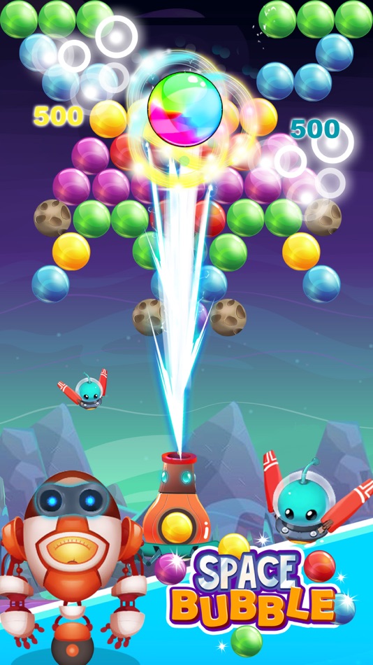 #5. Bubble Shooter - Space (iOS) 由: Loc Doan
