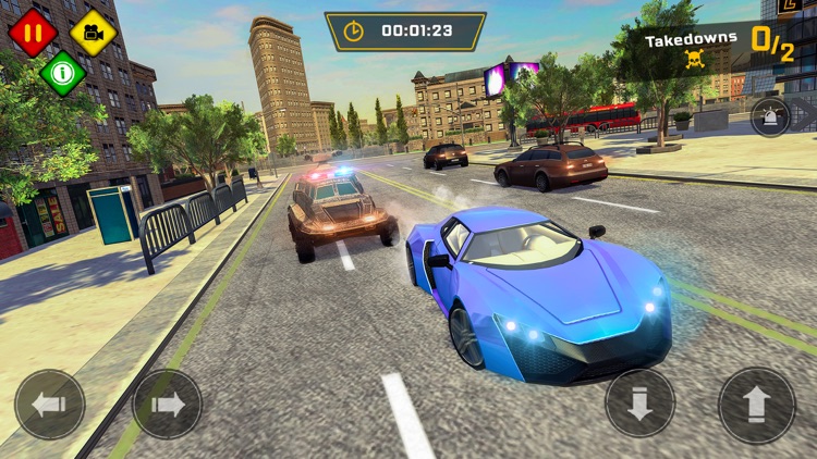 Police Car Chase Games 2020 screenshot-4
