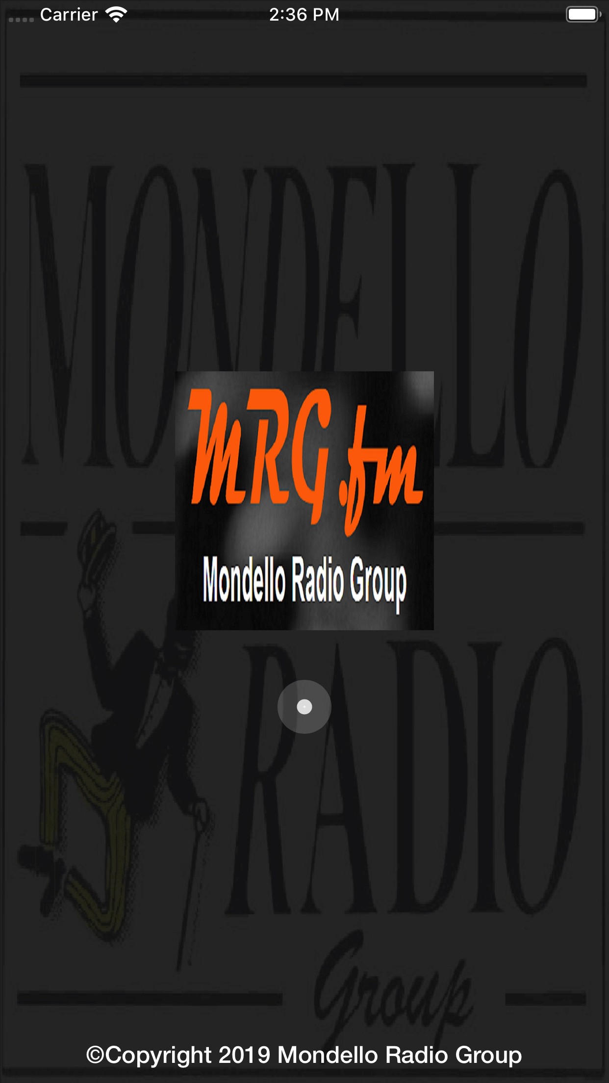 MRG.fm Radio App