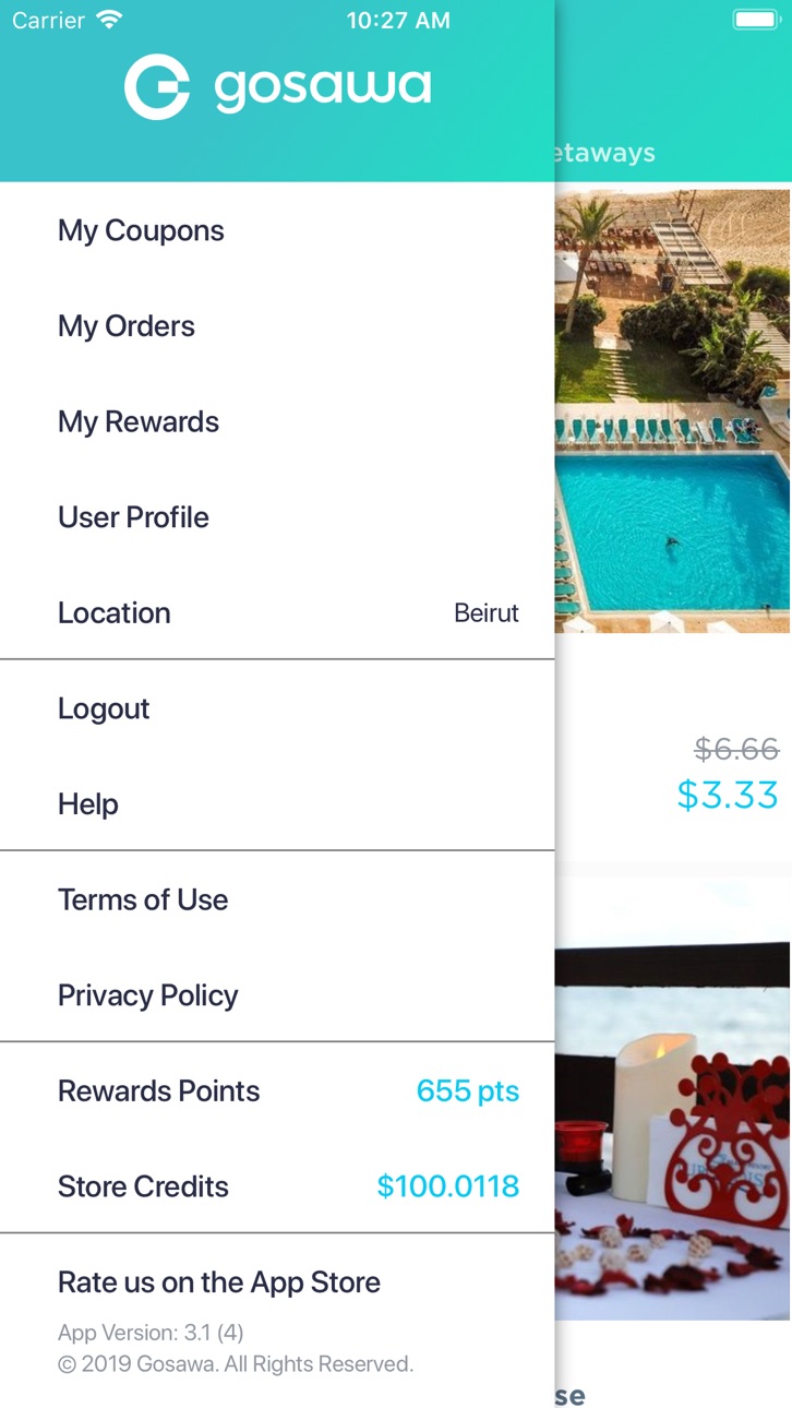 iPhone screenshot