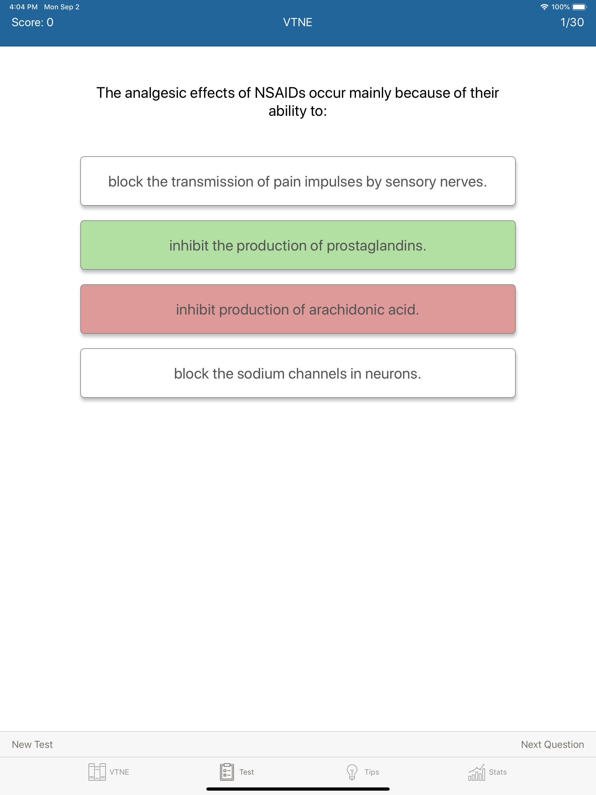 VTNE - Veterinary Exam Tests