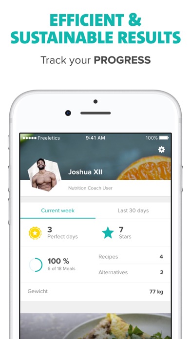 Freeletics Nutrition screenshot1