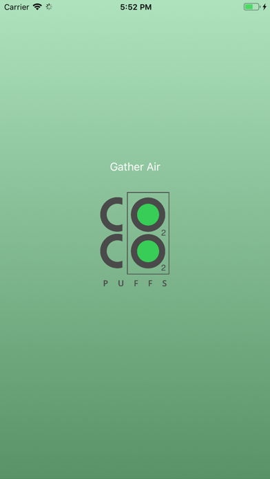 Screenshot #1 pour CO2CO2Puff Sensors