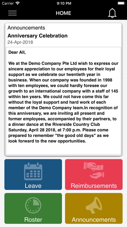 Asalta HRM Mobile App