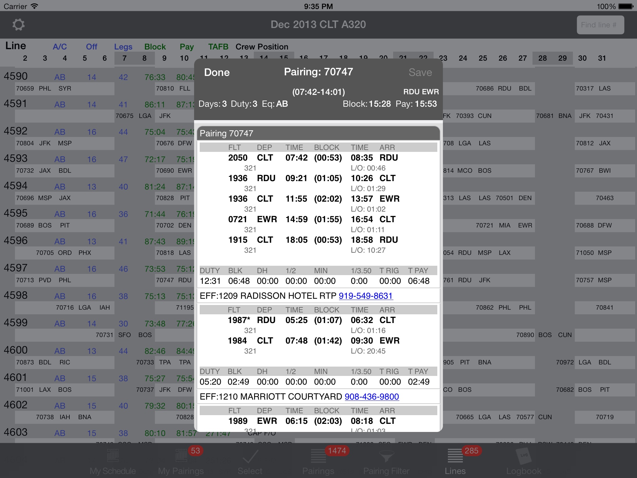 WinBid Schedule screenshot 4