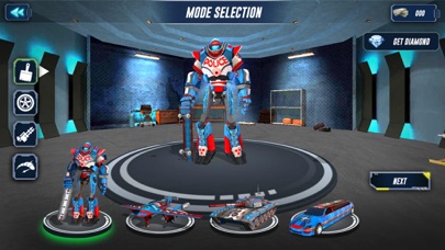 Skateboard Robot: Flying Car Screenshot