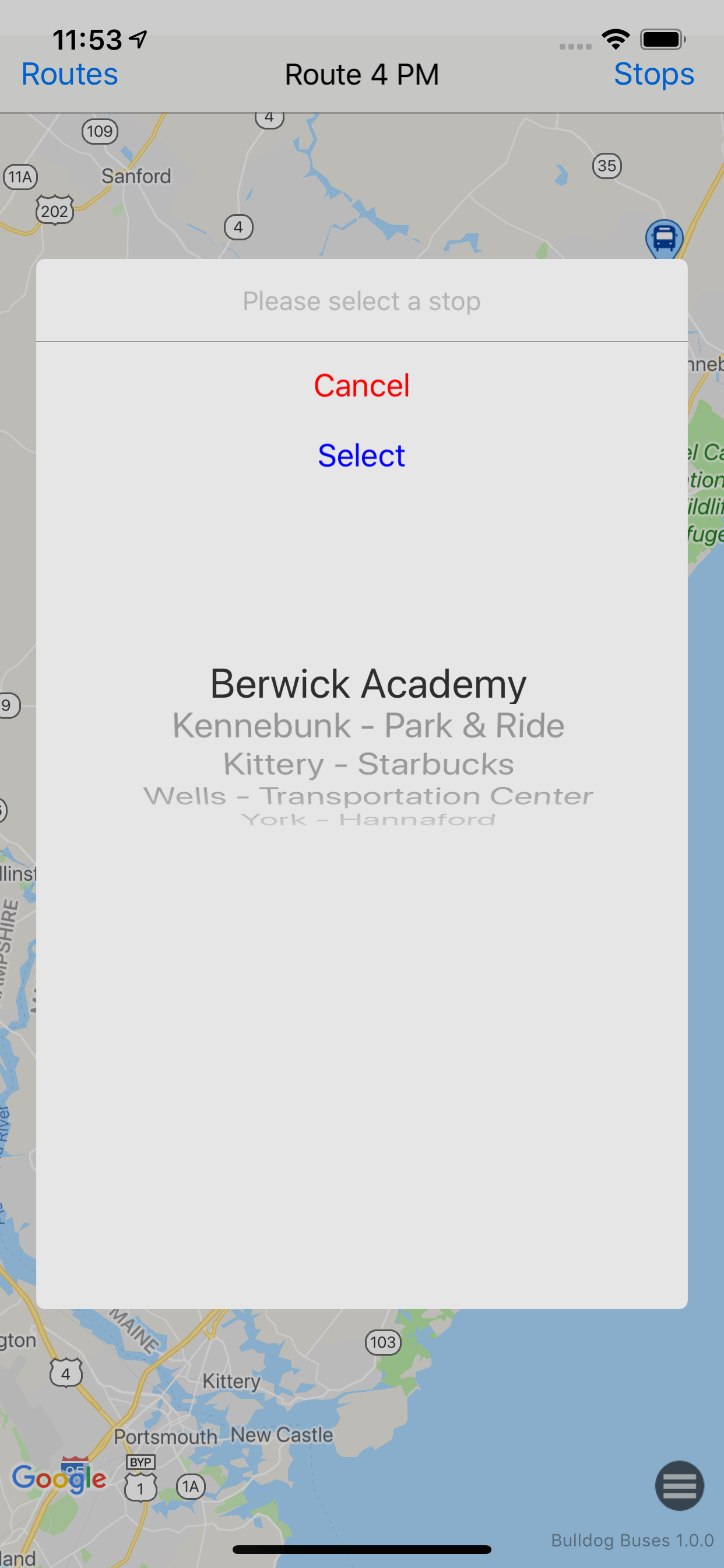 Bulldog Buses screenshot 3