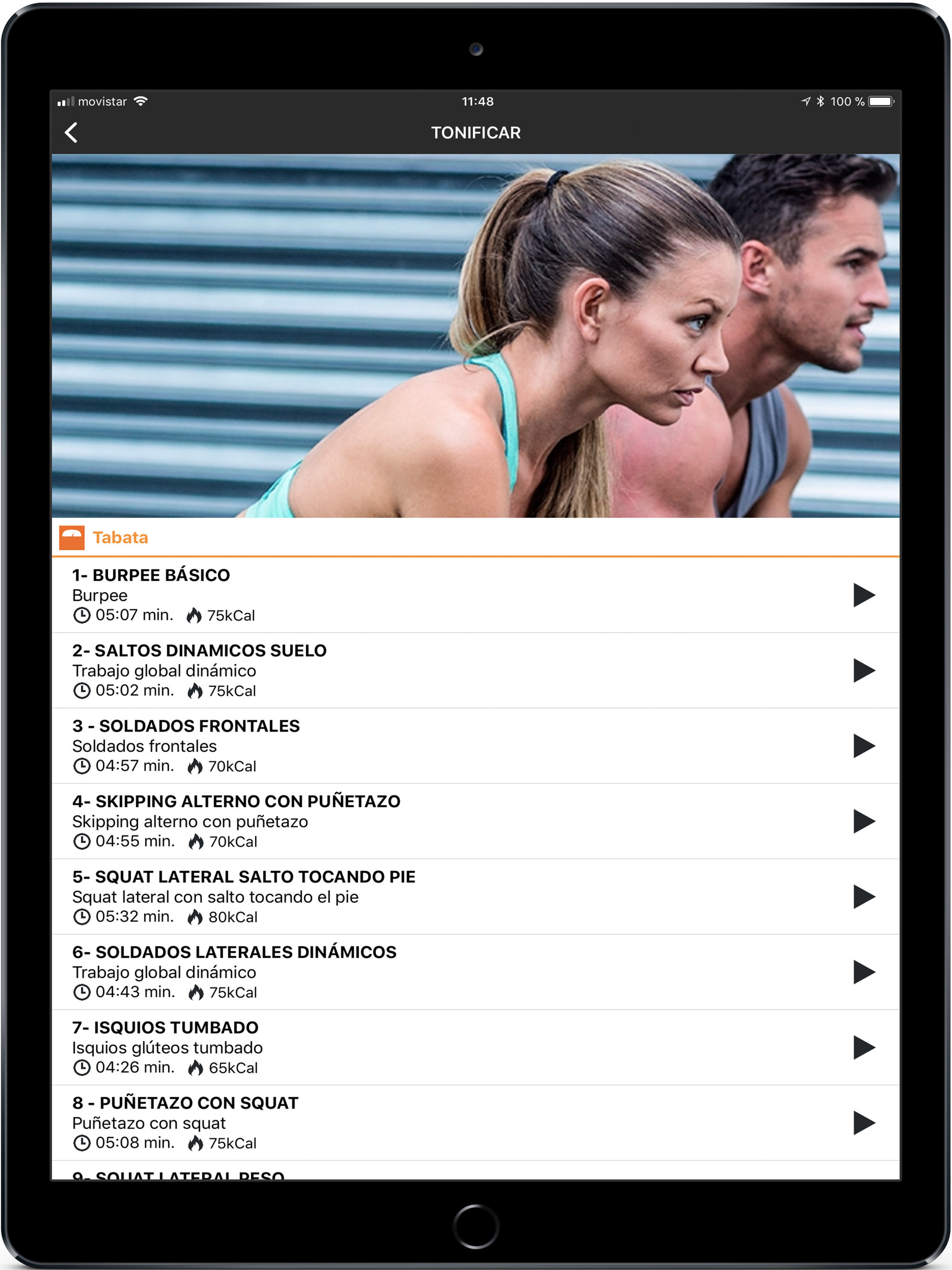 Gimnasio online - Rutinas screenshot 6
