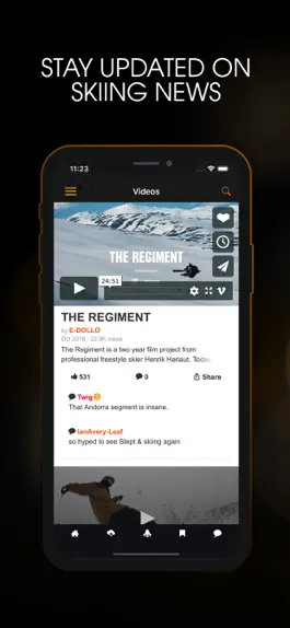 Game screenshot Newschoolers - Skiing's App hack