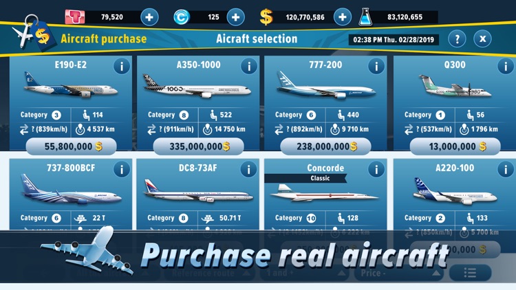 Airlines Manager : Tycoon 2019