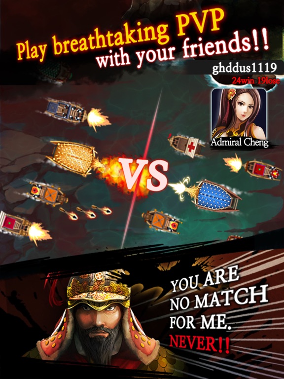 Heroes of Battleship iPad app afbeelding 4