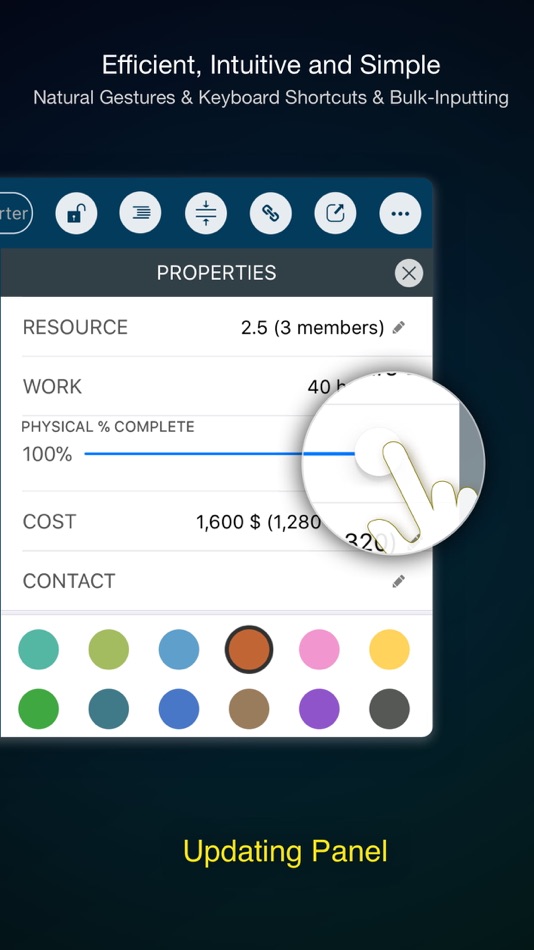 #5. QuickPlan - Project Gantt Plan (iOS) De: 皓 李