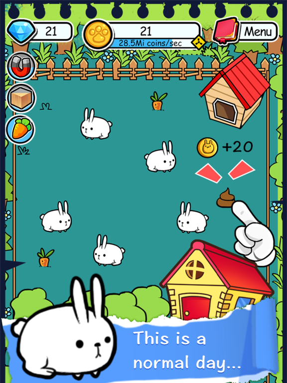 Screenshot #6 pour Rabbit Evolution Merge in Farm