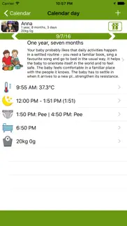 womanlog baby calendar iphone resimleri 2