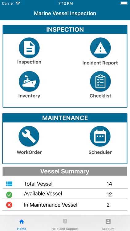 Marine Vessel Inspection