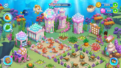 Aquarium Farm: mermaid story Screenshot