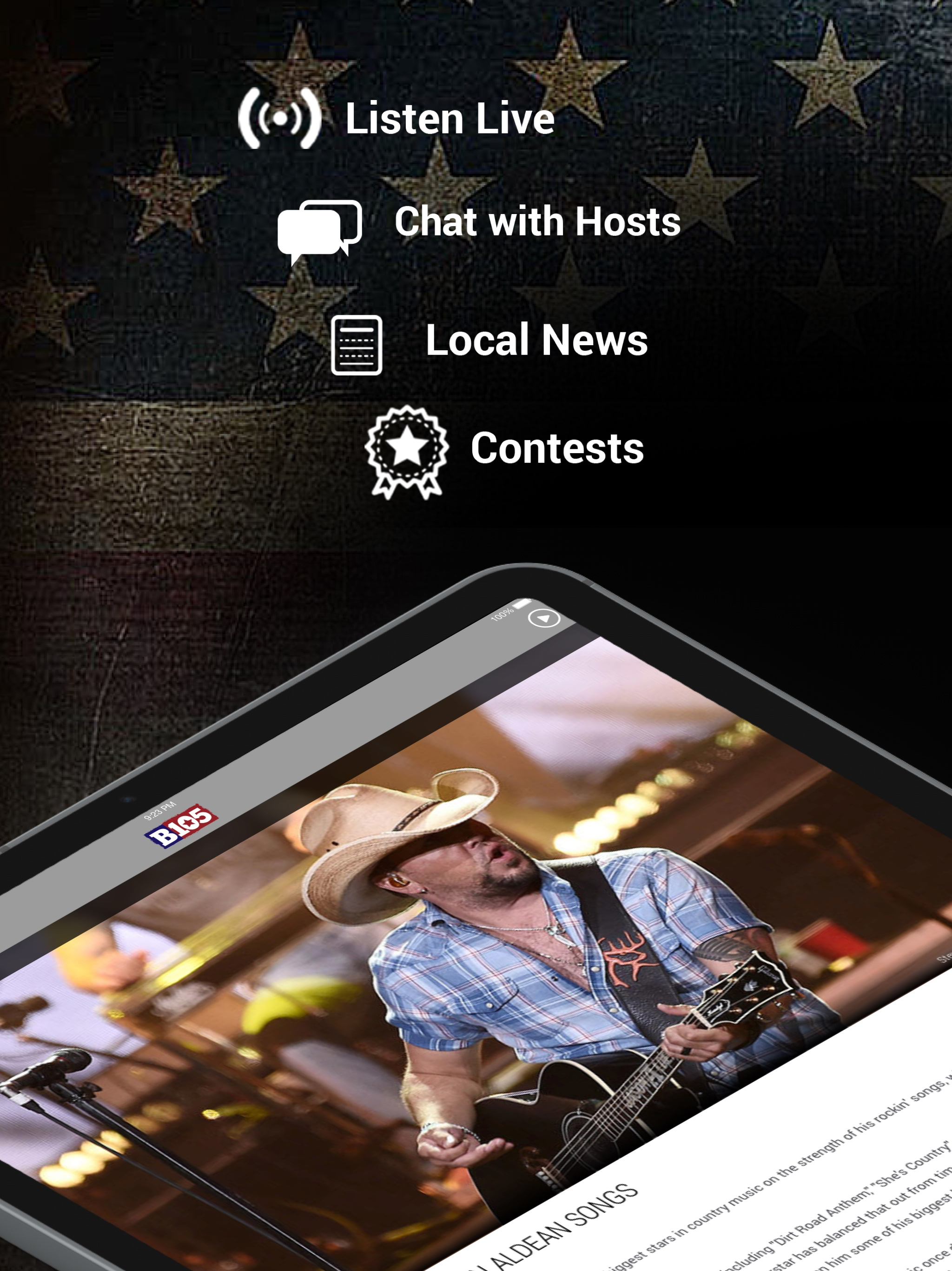 B105 - #1 For New Country