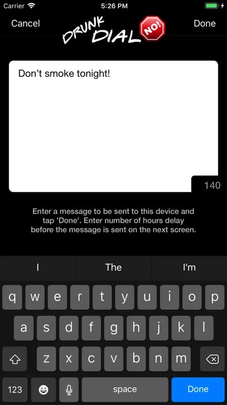 Drunk Dial NO! Block Mistakes! screenshot 3 of 3
