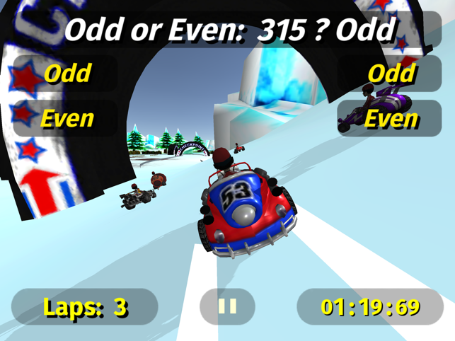 ‎Math Racing 2 Pro Screenshot