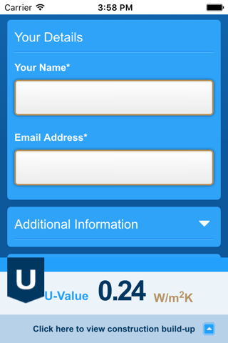 Kingspan U-value Calculator screenshot 3