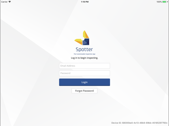 Screenshot #5 pour Spotter Inspection App