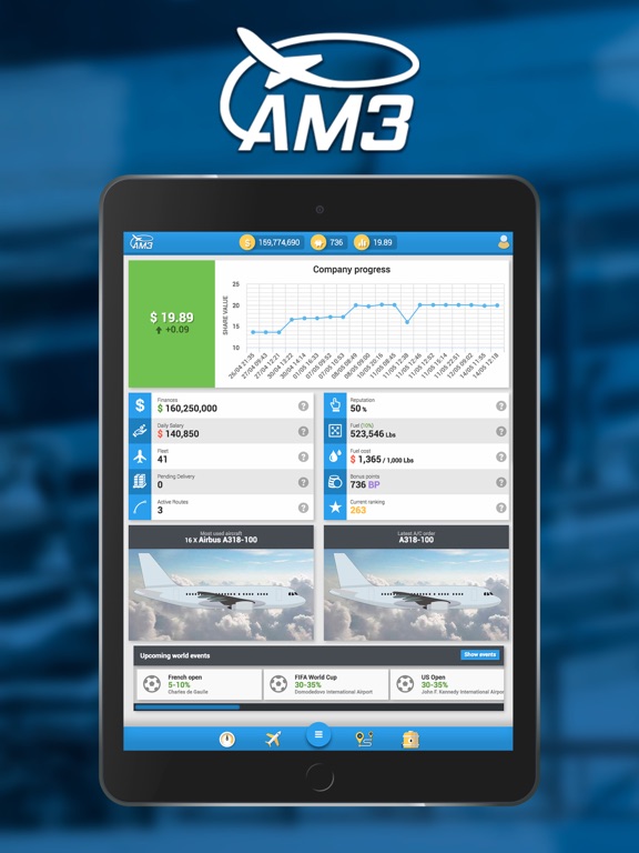 Screenshot #4 pour Airline Manager 3