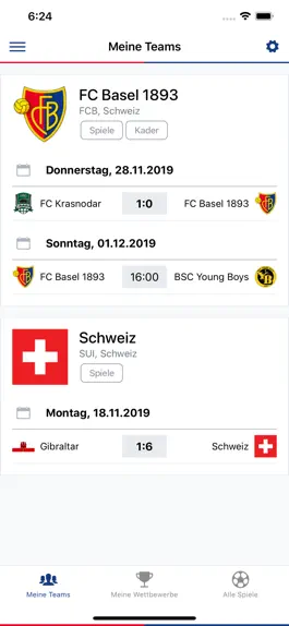 Game screenshot Rotblau – FC Basel App apk