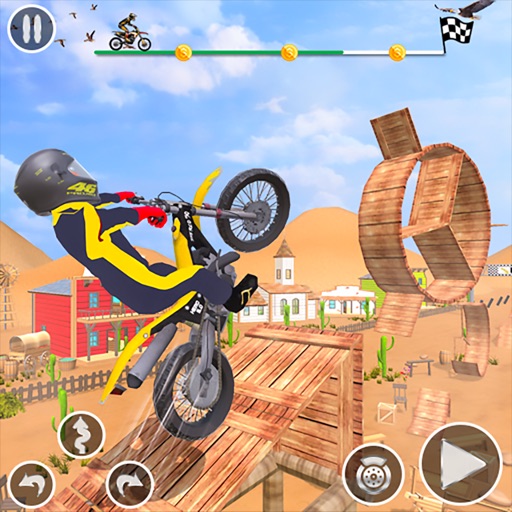 Tricky Stunt Bike Game